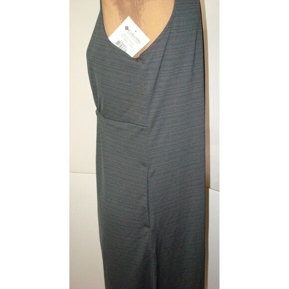 NWT New Womens Columbia Sultry Springs Dress Dark Green UPF M Pockets Wicking - Picture 4 of 8